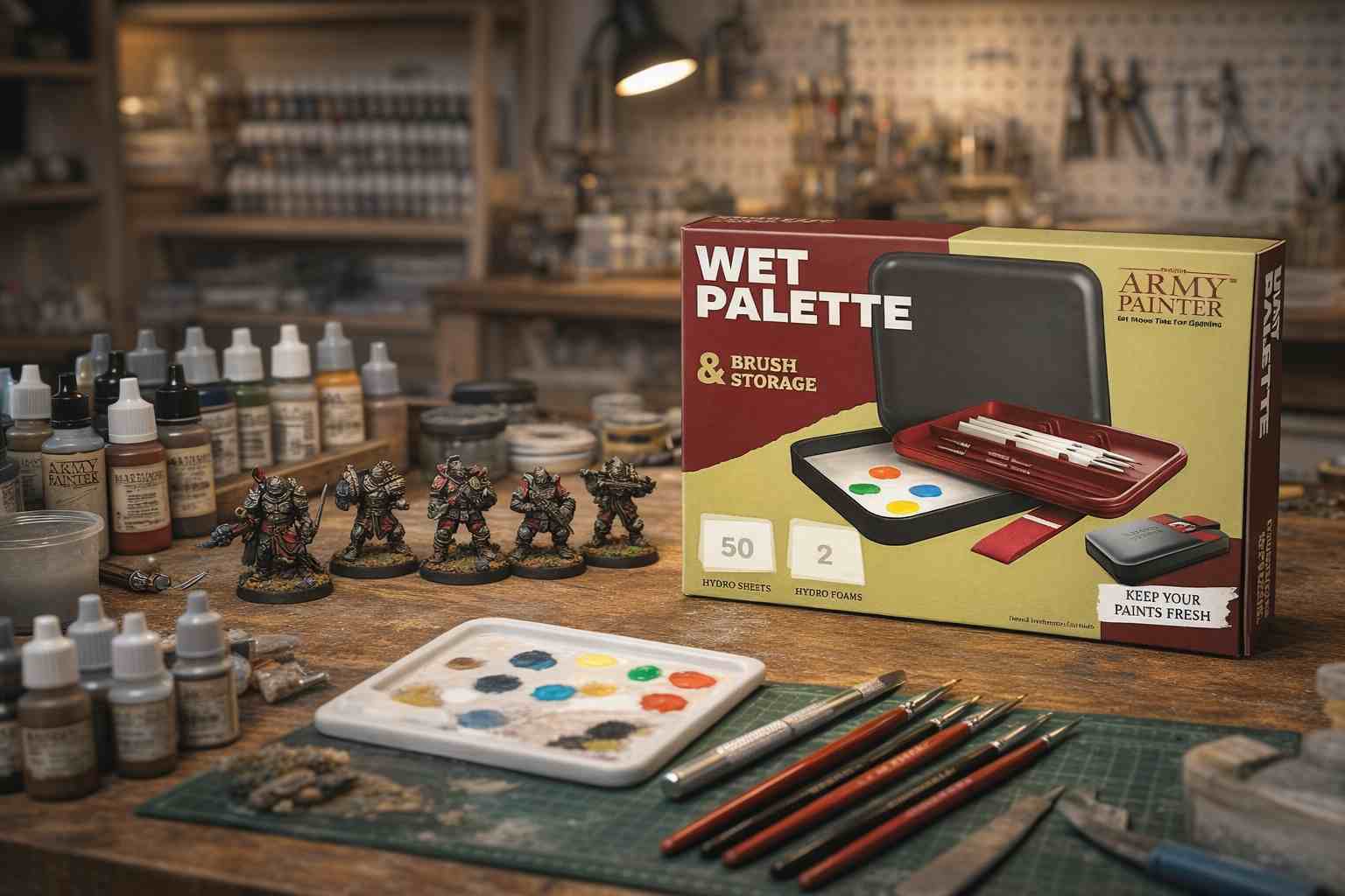 Army Painter Wet Palette review